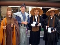Mike at Joto Mukashi-machi Matsuri