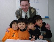 Nick先生と金曜日の小学校クラス